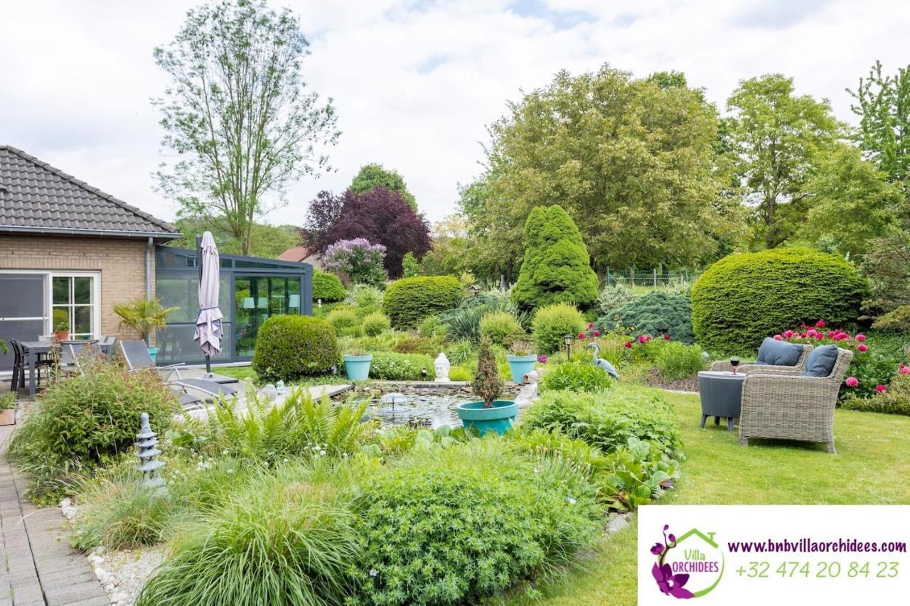 B&B La Villa Orchidees, Breakfast Included Bassenge Luaran gambar